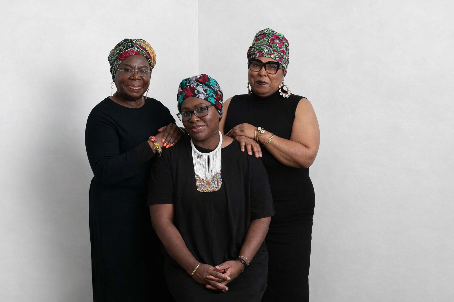 African and Caribbean Heritage Food Network founders and community members gathered together