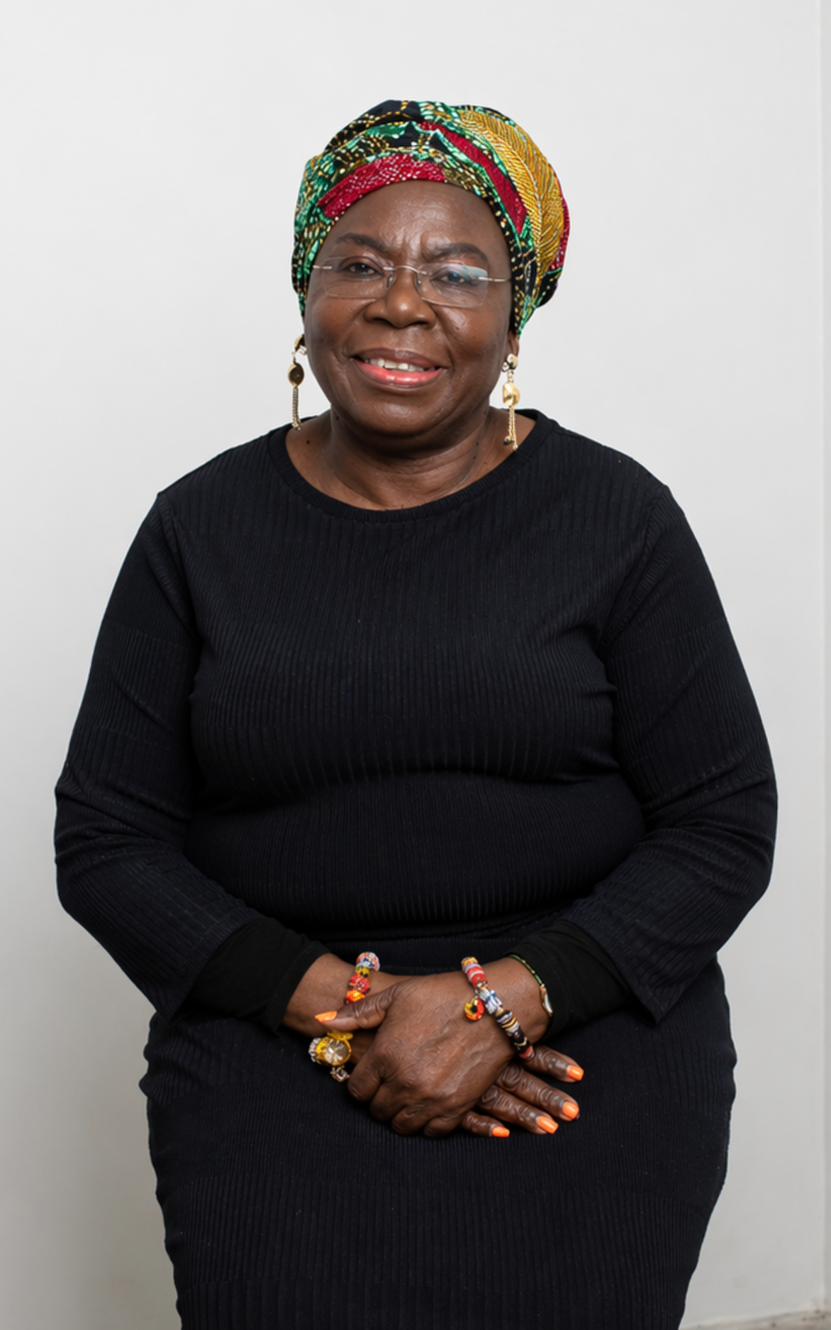 Portrait of Olukemi (Kemi) Atijosan - ACHFN, African & Caribbean Heritage Food Network